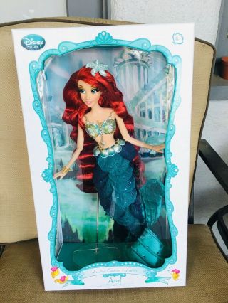 Disney The Little Mermaid Princess Ariel Limited Edition 17 " Le Doll Read