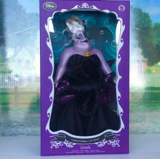 Disney 17” The Little Mermaid Ursula Doll Limited Edition Of 2000 Disney Store