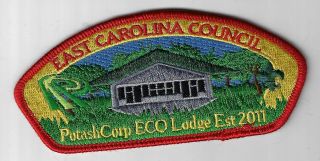East Carolina Council Sap Sa - 28 Ecq Lodge Est.  2011 (csi $50 - 60) Red Bdr.  [ga - 31