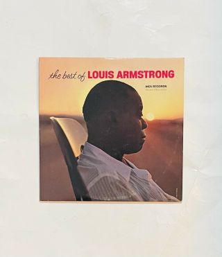 The Best Of Louis Armstrong Deluxe 2 Record Set Mca Records