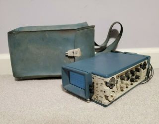 Vintage Tektronix 214 Portable Storage Oscilloscope For Parts/repair