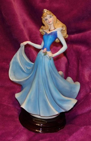 Arribas Armani Disney Sleeping Beauty Blue Princess Aurora 12 " Figure Statue