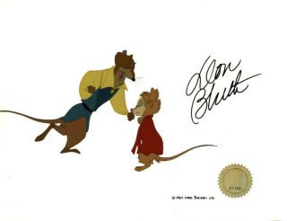 Don Bluth Signed Secret Of Nimh Brisby 1982 Production Animation Cel 064 - 24
