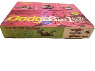 - Vintage/ Antique Dodge 3 And 1 Road Race Set Complete