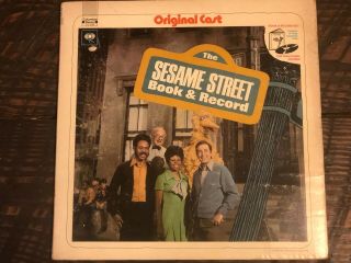 Sesame Street ‎– The Sesame Street Book & Record - 12 " Vinyl 1970 - Cs 1069