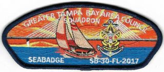 Bsa Oa Greater Tampa Bay Area Council Sb - 30 - Fl - 2017 Sea Badge Course Csp 340 85