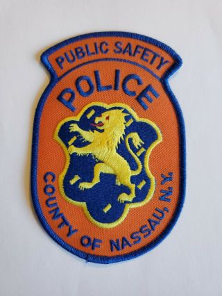 Nassau County,  Ny Police Public Safety Patch Style York