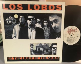 Los Lobos By The Light Of The Moon Lp Vinyl Ex 1987 Slash Records