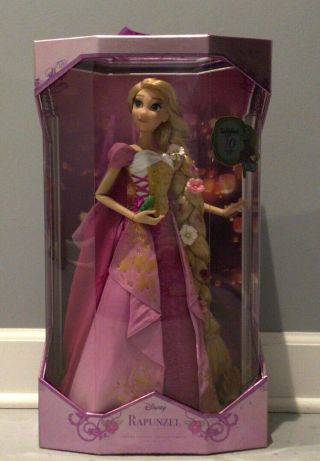 Disney Rapunzel Limited Edition 17 " Doll Tangles 10th Anniversary Fast Ship