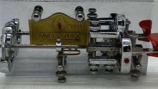Vintage Chrome Vibroplex Key Code Machine Paddle Morse Code Steampunk Ham Radio