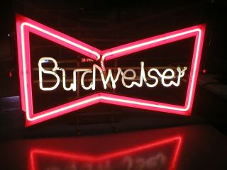 Vintage Budweiser Neon 