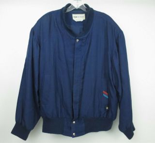 Silk Bmw M Style Vintage 1980s Collectable Sport Racing Jacket Men 