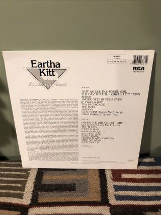 Eartha Kitt At Her Very Best Record 2