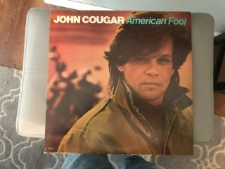 John Cougar Mellencamp American Fool 1982 Vinyl Lp Record Album 80s Rock