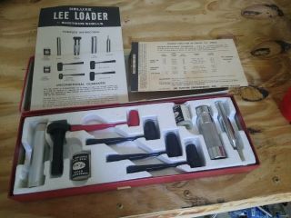 Vintage Lee Loader 20 Ga 2 3/4” Complete Reloading Tool Set
