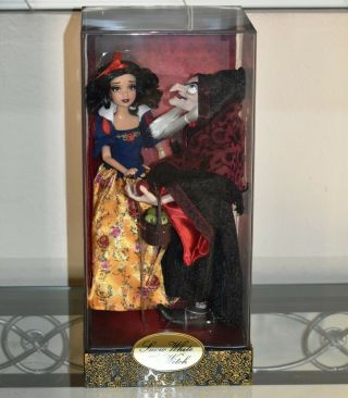 Disney Fairytale Designer Limited Edition Snow White & Evil Queen Hag Doll / 1??