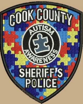 Cook County Sheriff’s Police Autism Awareness Patch