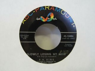 B.  B.  King - How Do I Love You/Slowly Losing My Mine - Blues - 7 