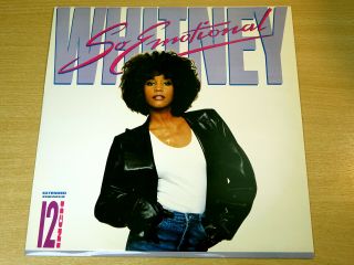 Ex/ex Whitney Houston/so Emotional/1987 Arista 12 " Single