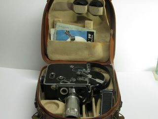 Vintage Paillard Bolex Movie Camera