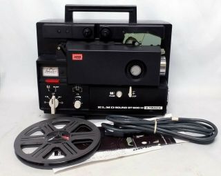 Elmo Sound St - 600 M 2 - Track Sound Movie Projector Vintage Efp Lamp