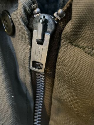 Vintage N1 - 2 Deck Jacket Usn Emar Zipper 60’s 2