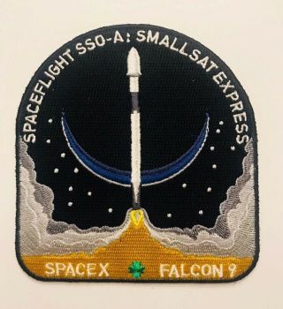 Sso - A Smallsat Express - Spacex Falcon 9 - Vafb Launch - Mission Patch