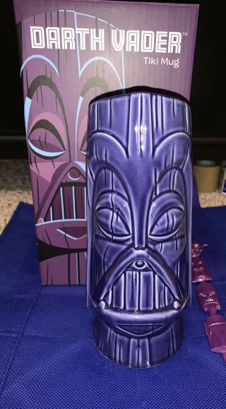 Shag Josh Agle - Geeki Tikis Darth Vader Star Wars Tiki Mug Le 500 In Hand