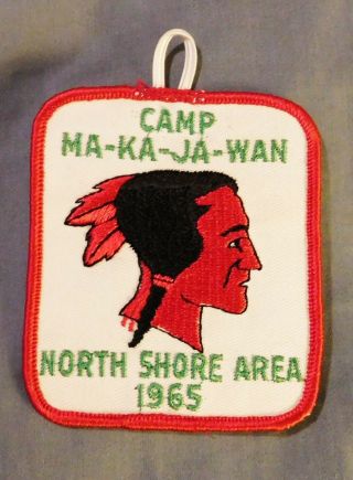 Boy Scout Camp Ma - Ka - Ja - Wan 1965 Pp North Shore A.  C.  Ill