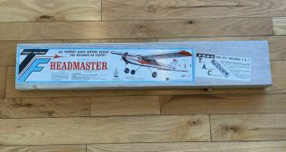 Top Flight Headmaster R/c Model Airplane Kit No.  Rc - 11 Vintage
