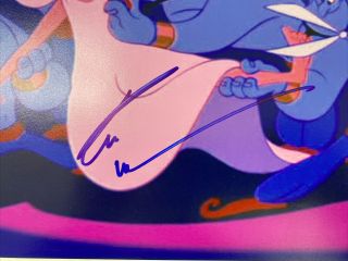 Robin Williams “Genie” Aladdin Disney - Signed 11x14 Photo Movie Still 3