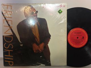Ray Charles Friendship Nm In Shrink Duets Johnny Cash Willie Nelson George Jones