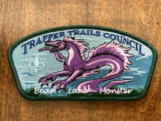 Bsa Trapper Trails Council 2018 Uniform Donation Csp - Bear Lake Monster - 300 Made