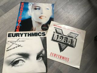 Eurythmics - Sex Crime - 1984 & Would I Lie To You? 12 " Vinyl & Be Yourself Tonight