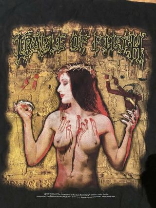 Cradle Of Filth - Vintage Praise The Whore - T - Shirt