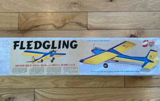 Sterling Fledgling R/c Airplane Model Kit Fs - 29 Vintage
