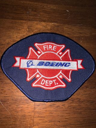 Boeing Fire Department Patch
