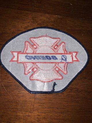 Boeing Fire Department Patch 2
