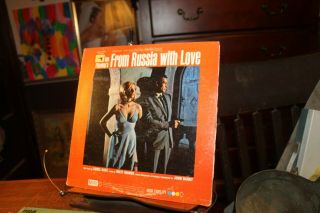 Vintage 33 Record Lp From Russia With Love