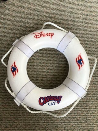 Disney Cruise Line Castaway Cay Life Ring Jim - Buoy 2005 Prop Display