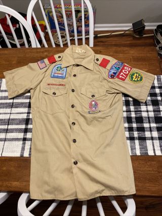 Texas Troop Boy Scout 1989 National Jamboree Patch Plus Bonus Shirt