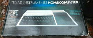 Vintage Texas Instruments Ti - 99/4a Home Computer.  Nos