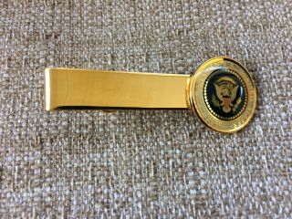 Vintage Presidential Tie Bar/Clasp - George H.  W.  Bush (