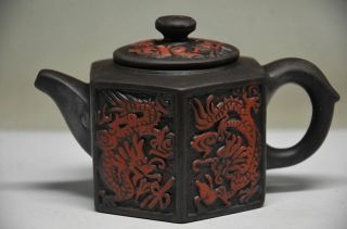 Delicate China Chinese Yixing Zisha Teapot Handmade Agon Teapot
