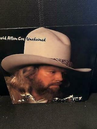 David Allan Coe - Unchained Lp,  Vinyl Record