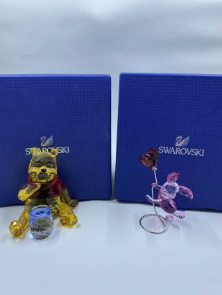 Swarovski Crystal Figurines Winnie The Pooh & Piglet (piglet)