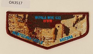 Boy Scout Oa 432 Wipala Wiki Lodge Montezuma Castle Flap