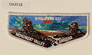 Boy Scout Oa 432 Wipala Wiki Lodge Monument Valley Flap