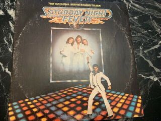 Saturday Night Fever – 2 X 12 " 33 Rpm Vinyl Lp Album – 1977 Soundtrack
