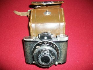 Nagel Pupille Vintage Germany Camera With Xenar 5cm F/3.  5 Lens